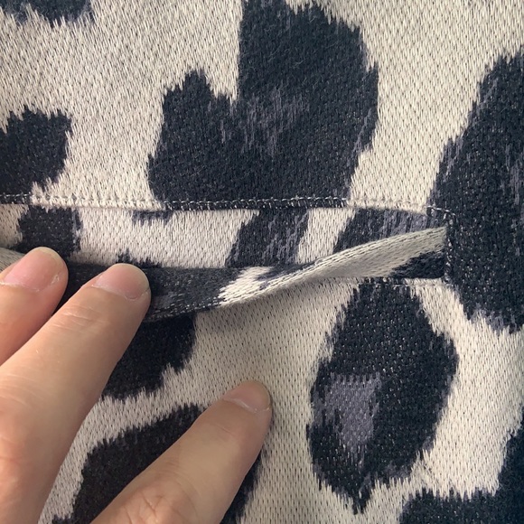 🇨🇦 TWENTY MONTREAL Hyper Reality Knit Leopard Jogger sz Small Woven Pant - Picture 7 of 16